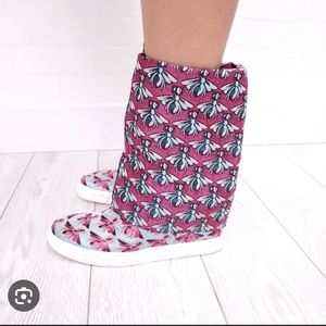 CASADEI PLATFORM SHOE BOOT